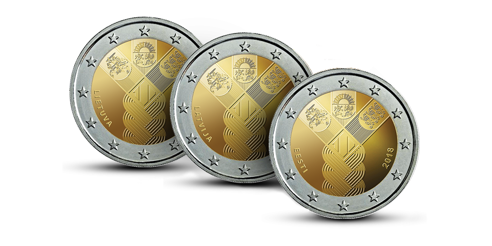Monētu kolekcija „Jubilejas 2 eiro monētas” Monētu kolekcija „Jubilejas 2 eiro monētas”