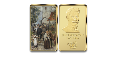 Apzeltīts izstrādājums “No baznīcas (Pēc dievkalpojuma)”