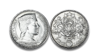 Autentisku latviešu monētu komplekts9