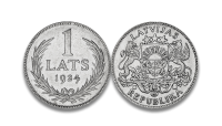 Autentisku latviešu monētu komplekts7