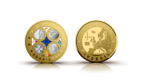 Medaļa – „Sanmarino, Andoras, Maltas un Kipras pirmās eiro monētas“