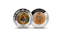 Monētu komplekts „Pazīstamākās Rietumu un Austrumu Baznīcas ikonas”2
