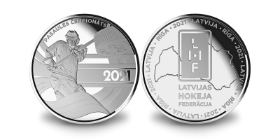 Latvijas hokeja līdzjutēju medaļa 