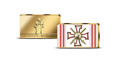 Kolekcija „Latvijas apbalvojumi 1918−1940”, pirmais izstrādājums - „Lāčplēša Kara Ordenis“