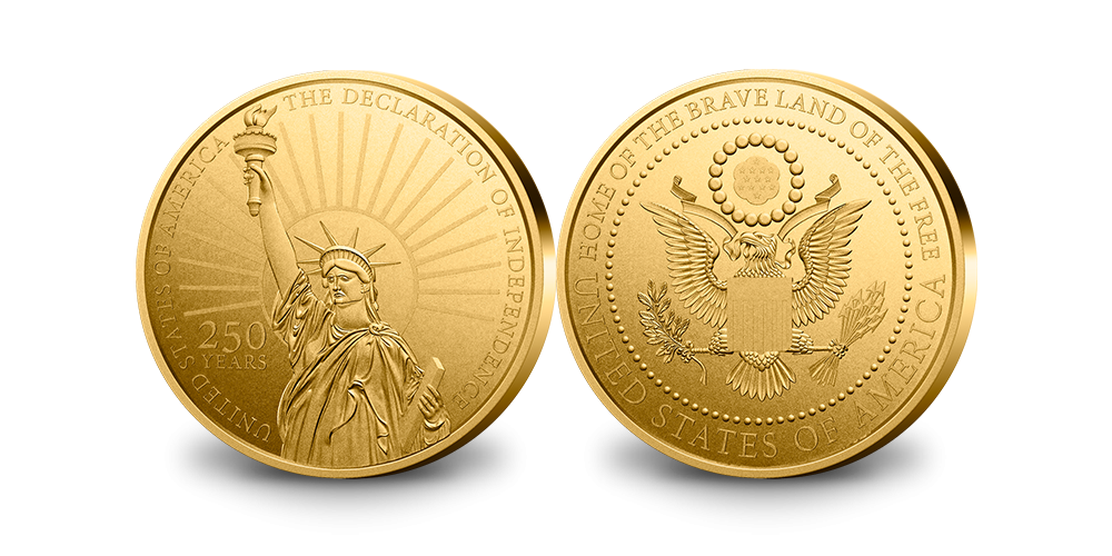Medaļu komplekts “Amerikas Savienotās Valstis – 250 gadi”2