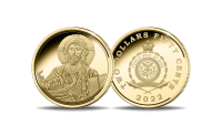 Tīra zelta monēta „Kristus Pantokrators“