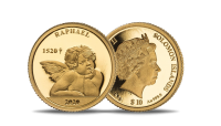 Tīra zelta monēta „Rafaēla eņģeļi”