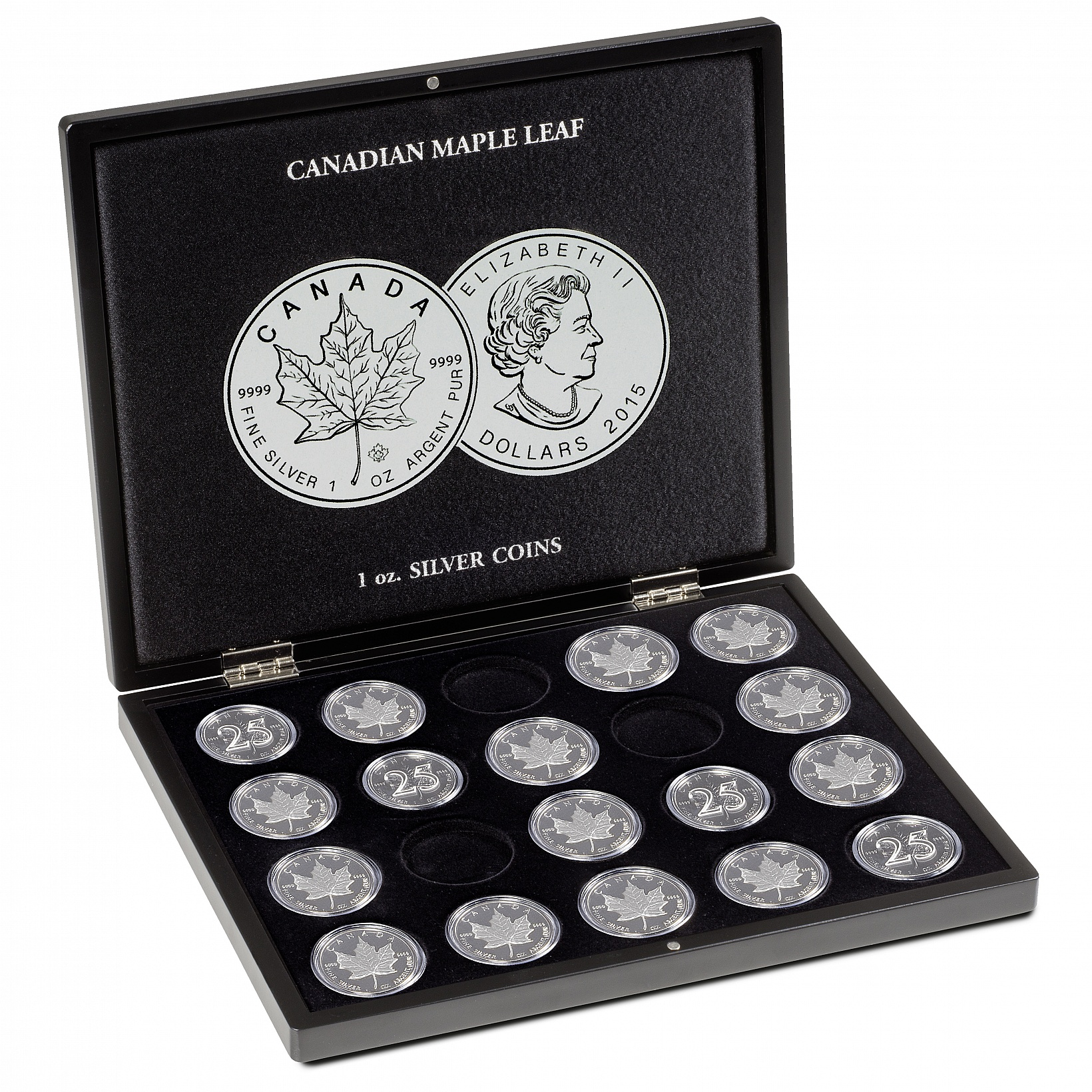 presentation-case-for-20-silver-maple-leaf-coins-1-oz-in-capsules-black