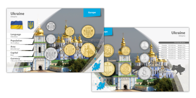 Kolekcija „Pasaules nauda”, pirmajā sūtījumā – Ukrainas monētas