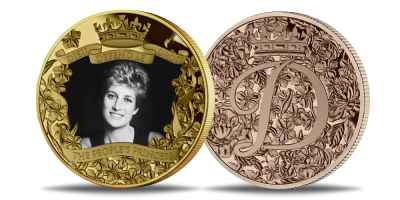 „Humanium” metāla monētu komplekts „Tautas princese Diāna”