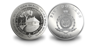 Sudraba monēta “Latviešu tautasdziesma”