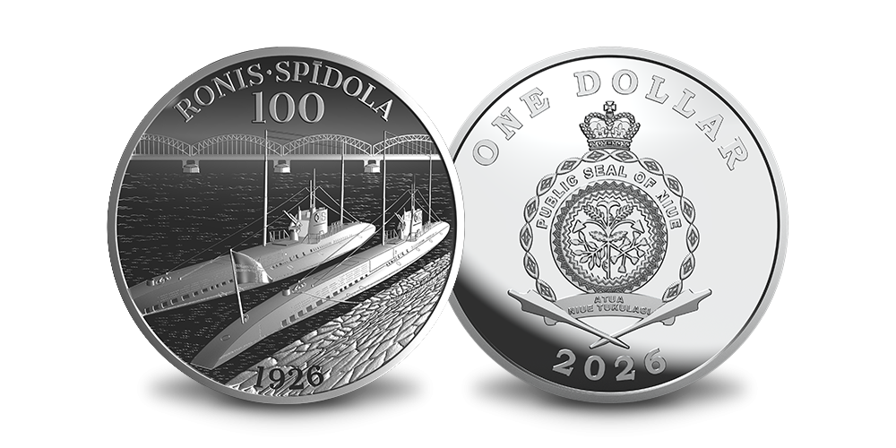 Sudraba monēta “Ronim un Spīdolai 100”