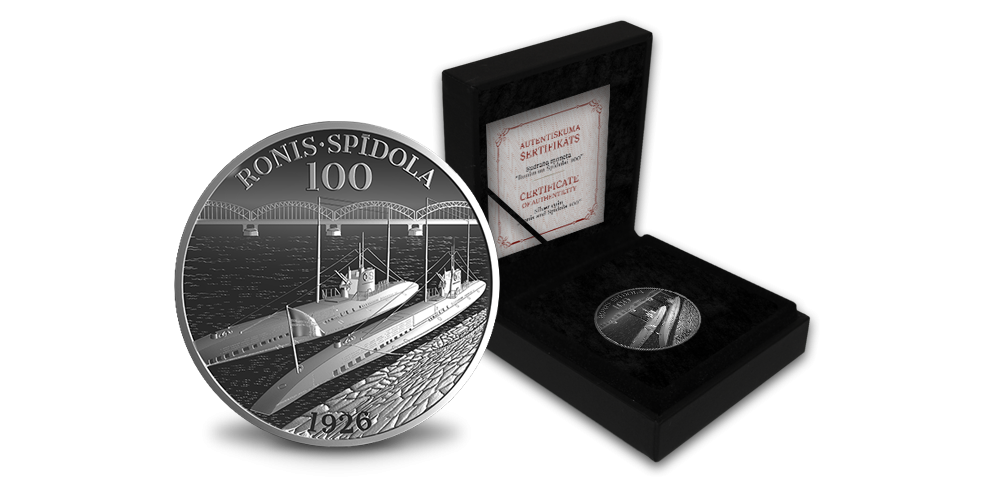 Sudraba monēta “Ronim un Spīdolai 100”1