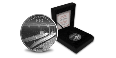 Sudraba monēta “Ronim un Spīdolai 100”
