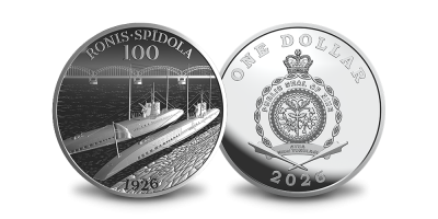 Sudraba monēta “Ronim un Spīdolai 100”