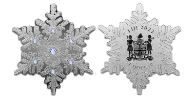 Sudraba monēta „Sniegpārsliņa“