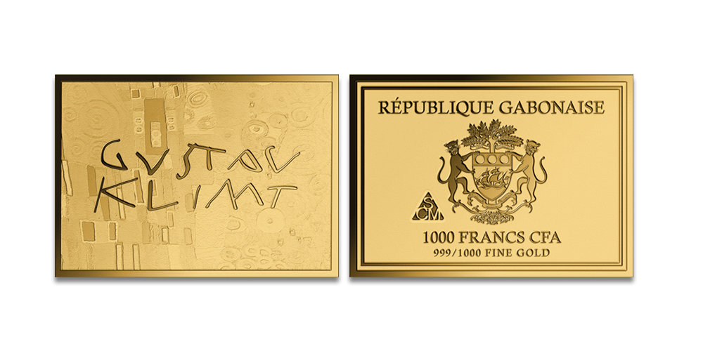 Tīra zelta monēta “Gustavs Klimts”