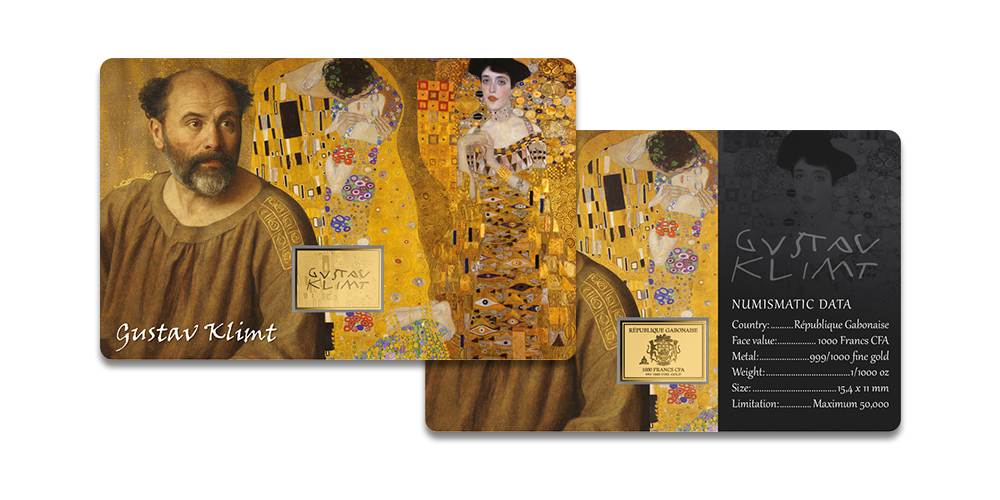 Tīra zelta monēta “Gustavs Klimts”1
