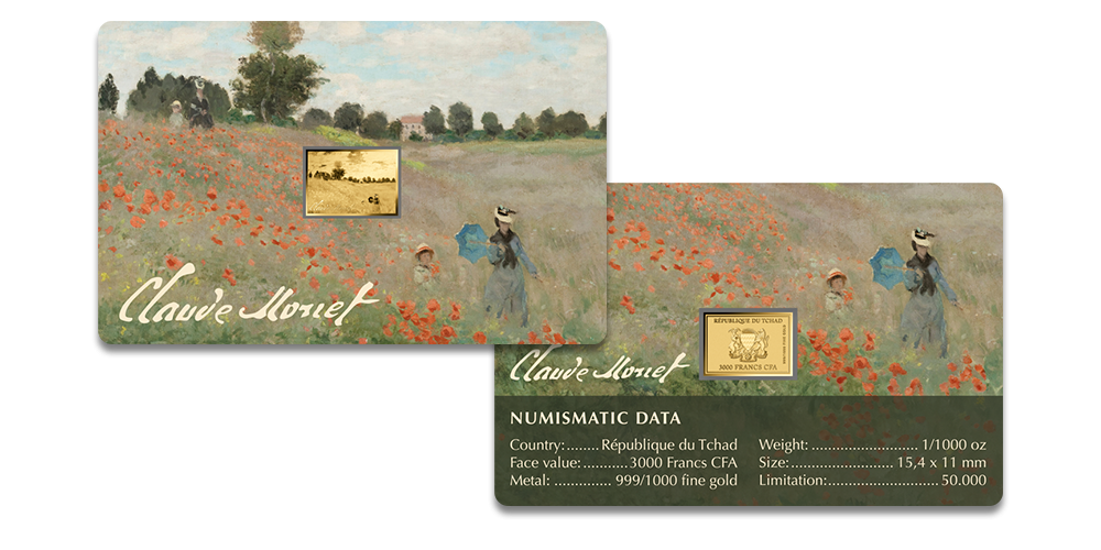 Tīra zelta monēta “Magoņu lauks”1