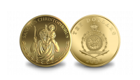Zelta monēta “Sv. Kristofers” 1/6oz