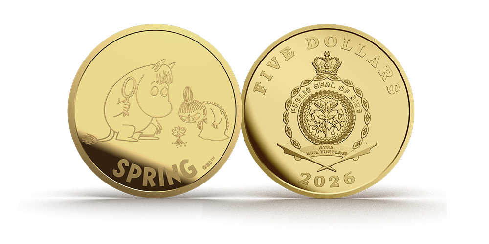 Zelta monēta “Pavasaris Muminu ielejā”