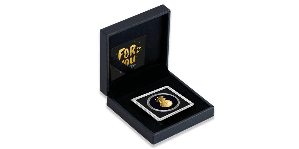 Zelta monēta “Sniegavīrs”1