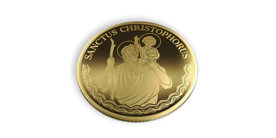 Zelta monēta “Sv. Kristofers”