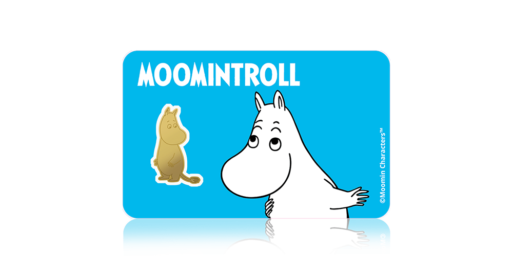 Zelta monēta “Trollītis Mumins”1